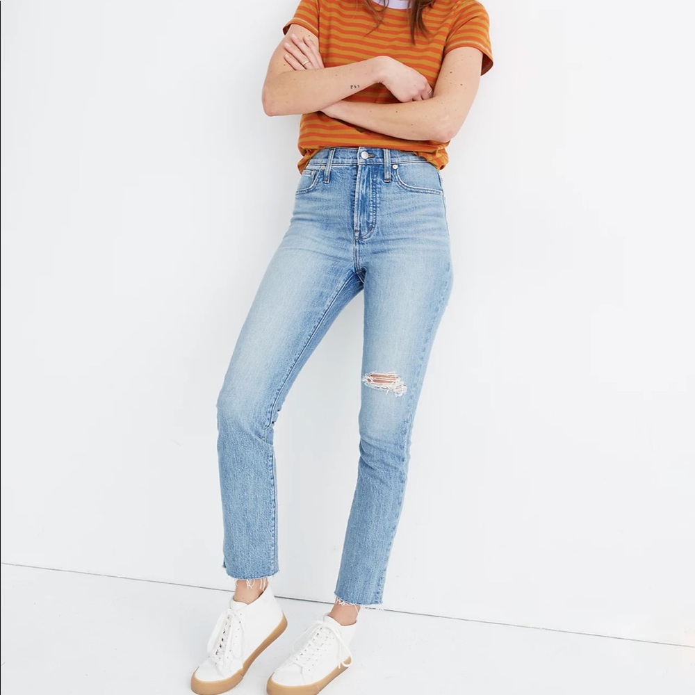 Madewell Perfect Vintage Jean in Rosabelle Wash 25